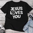 Jesus Loves You Religious Christian Faith Women T-shirt Unique Gifts