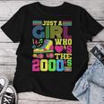 Just A Girl Who Loves The 2000'S Party Outfit 2000'S Costume Women T-shirt Unique Gifts