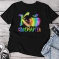 K Is For Kindergarten Teacher Tie Dye Back To School Kinder Women T-shirt Unique Gifts