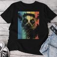 Lemur Porträtintage Stil Mama Papa T-shirt Frauen Lustige Geschenke