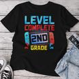 Level Complete 2Nd Grade Video Game Last Day Of School Women T-shirt Funny Gifts