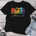 Lgbtq Diversity Y'all Pride Means All Flower Women T-shirt Funny Gifts