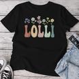 Lolli Wildflower Floral Lolli Women T-shirt Funny Gifts