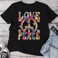 Love Peace Sign 60S 70S Outfit Hippie Costume Girls Women T-shirt Personalized Gifts