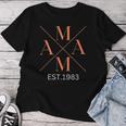 Lustiger Mama Est 1983 Mama Seit 1983 Mama 1983 T-shirt Frauen Lustige Geschenke