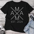 Mama 2024 Pregnancy 2024 Mama Est 2024 T-shirt Frauen Lustige Geschenke