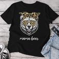 Mama Bear Face Leopard Sonnenbrille Mama Mama Muttertag T-shirt Frauen Lustige Geschenke