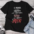 Mama Ist Nicht Glücklich Ist Niemand Glücklich Grandma Ist Nicht Glücklich Run T-shirt Frauen Lustige Geschenke