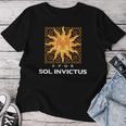 Mitología Romana Antigua Sol Invictus Águila Romana Spqr Camiseta de mujer Regalos divertidos
