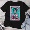 The Mom Tarot Card Skeleton Witch Mom Skull Mama Women T-shirt Unique Gifts