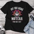 Motociclista Soy Una Mamá Motera Camiseta de mujer Regalos divertidos