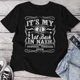 Nashville 21St Birthday Whiskey Themed Women T-shirt Funny Gifts