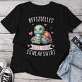 Offizielles Beste Mama Schlaf Muttertag Schildkröte T-shirt Frauen Lustige Geschenke