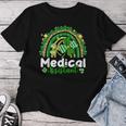 One Lucky Medical Assistant Rainbow St Patrick's Day Women T-shirt Personalized Gifts