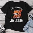 Panda Roux Gamer Pour Homme T-shirt femme Cadeaux drôles
