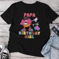 Papa Des Geburtstags-Mädchen Donut Dab Geburtstag T-shirt Frauen Lustige Geschenke