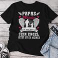 Papas Girl Ich War Einmal Sein Engel Papas Girls' T-shirt Frauen Lustige Geschenke