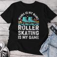 Patines Patines Patinador Mama Patinaje Mama Camiseta de mujer Regalos divertidos