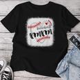 Personalized Baseball Heart Cute Mimi Baseball Women T-shirt Personalized Gifts
