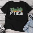 Pot Head Plant Gardener Women T-shirt Unique Gifts