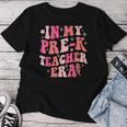 In My Preschool Teacher Era Back To School Pre-K Teacher Kid Women T-shirt Personalized Gifts