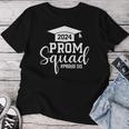 Prom Squad 2024 Graduation Prom Class Of 2024 Proud Sister Women T-shirt Personalized Gifts