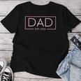 Promoted To Dad 2024 New Dad Girl Newborn Father's Day Baby Women T-shirt Funny Gifts