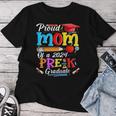 Proud Mom Of A 2024 Pre-K Graduate Family Lover Women T-shirt Funny Gifts