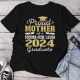 Proud Mother 2024 Summa Cum Laude Graduate Class 2024 Grad Women T-shirt Funny Gifts