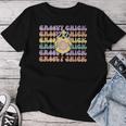 Retro Groovy Chick Easter Cute Chicken With Glasses Women T-shirt Unique Gifts