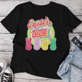 Retro Groovy Easter Vibes Bunny Rabbit Hunting Eggs Family Women T-shirt Unique Gifts