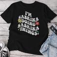 Retro Groovy Im Sabrina Doing Sabrina Things Mother's Women T-shirt Funny Gifts