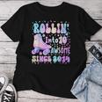 Roller Skate 10Th Birthday Rolling Into 10 Since 2014 Girls Women T-shirt Funny Gifts