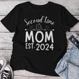 Second Time Mom Pregnancy Mother's Day Soon To Be Mom Women T-shirt Personalized Gifts