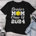 Senior Mom Class Of 2024 Softball Mom Graduation Graduate Women T-shirt Funny Gifts