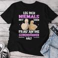 Silk Chickens Silkie Chickens Mum Chicken Silk Chicken T-shirt Frauen Lustige Geschenke