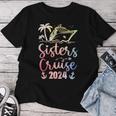 Sisters Cruise 2024 Sister Cruising Trip Family Group Squad Women T-shirt Unique Gifts