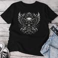 Skeleton Fairy Grunge Y2k Aesthetic Butterfly Gothic Women T-shirt Unique Gifts