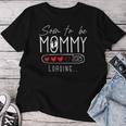 Soon To Be Mommy 2025 Mom Est 2025 Loading Promoted To Mommy Women T-shirt Unique Gifts