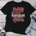Spider Web Birthday Party Costume Dad Of The Birthday Girl Women T-shirt Personalized Gifts