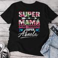 Super Mamá Pero También Super Abuela Camiseta de mujer Regalos divertidos