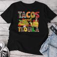 Tacos And Tequila Cinco De Mayo Leopard For Women Women T-shirt Funny Gifts