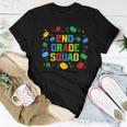 Team 2Nd Grade Squad Brick Builder Back To School Women T-shirt Unique Gifts