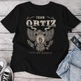Team Ortiz Family Name Lifetime Member Women T-shirt Funny Gifts