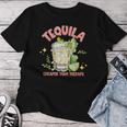 Tequila Cheaper More Than Therapy Tequila Drinking Mexican Women T-shirt Funny Gifts
