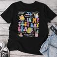 In My Test Day Era Retro Groovy Testing Day Teacher Student Women T-shirt Unique Gifts