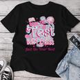 Testing Day Rock The Test Motivational For Teacher Student Women T-shirt Funny Gifts