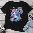 Unicorn Mermaid 5Th Birthday 5 Year Old Party Girls Outfit Women T-shirt Funny Gifts