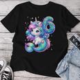Unicorn Mermaid 6Th Birthday 6 Year Old Party Girls Outfit Women T-shirt Funny Gifts