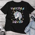 Unicorn Squad Cute Rainbow Lover Family Birthday Girls Party Women T-shirt Unique Gifts